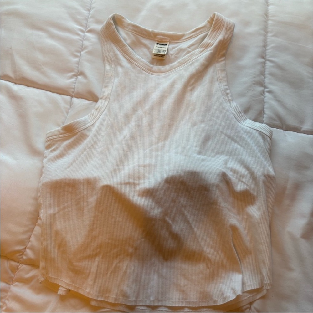 Bundle of 5 high neck VS PINK tanks - Picture 5 of 6